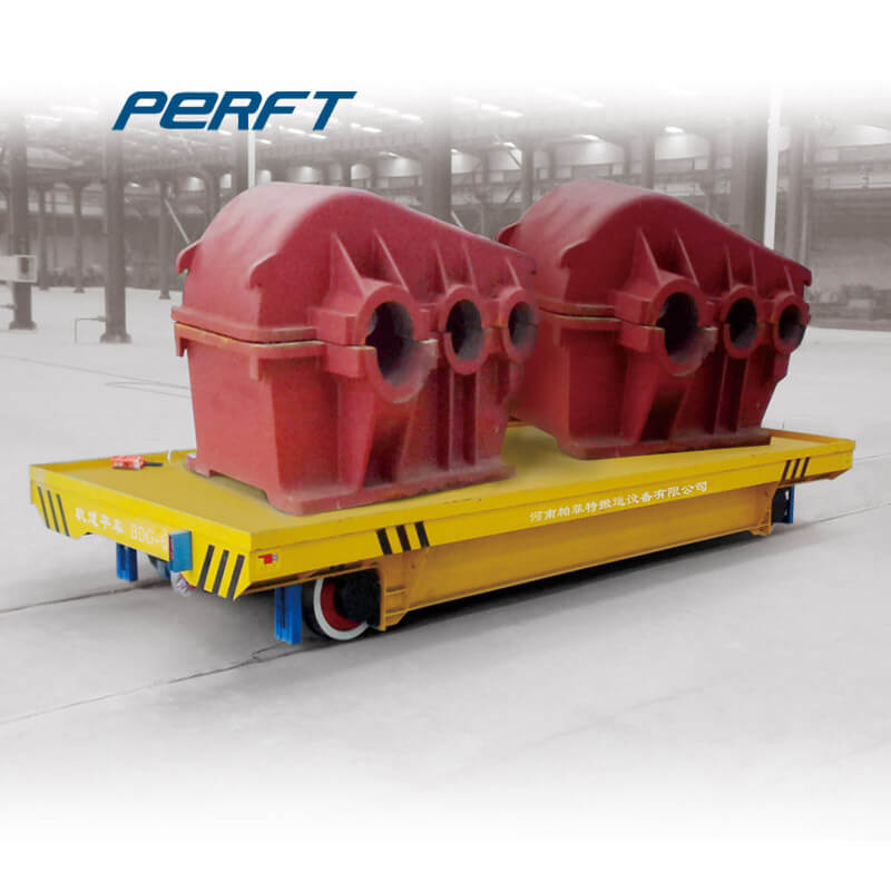 Electric Transfer Cart For Transport Cargo 90 Tons